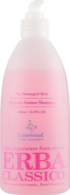Erba Шампунь для волосся, з екстрактом трояндового дерева Classico Rosewood Hair Shampoo - фото N1