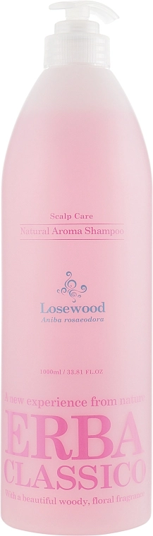 Erba Шампунь для волосся, з екстрактом трояндового дерева Classico Rosewood Hair Shampoo - фото N3