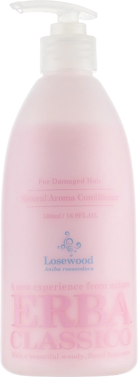 Erba Кондиціонер для волосся, з естрактом рожевого дерева Classico Rosewood Hair Conditioner - фото N1