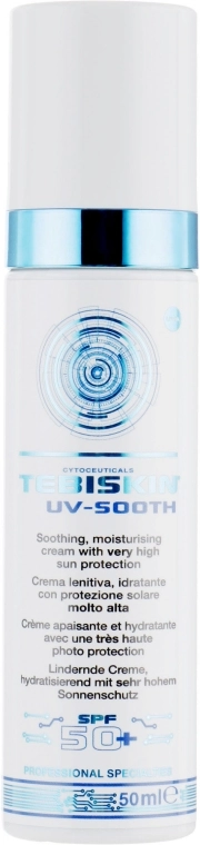 Tebiskin Сонцезахисний крем для чутливої шкіри Uv-Sooth Cream SPF 50+ - фото N2