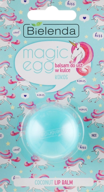 Bielenda Бальзам для губ "Кокос" Magic Egg Coconut Lip Balm - фото N1