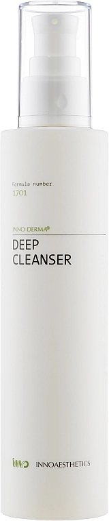 Innoaesthetics Глубоко очищающая пена Inno-Derma Deep Cleanser - фото N5