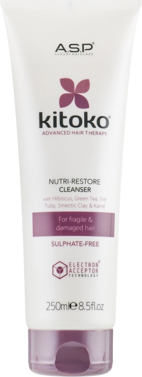 Affinage Шампунь відновлювальний Kitoko Nutri Restore Cleanser - фото N2