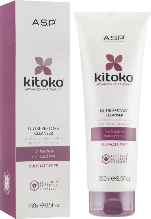 Affinage Шампунь відновлювальний Kitoko Nutri Restore Cleanser - фото N1