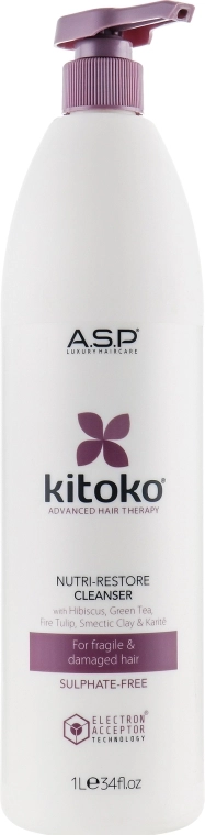 Affinage Шампунь відновлювальний Kitoko Nutri Restore Cleanser - фото N4