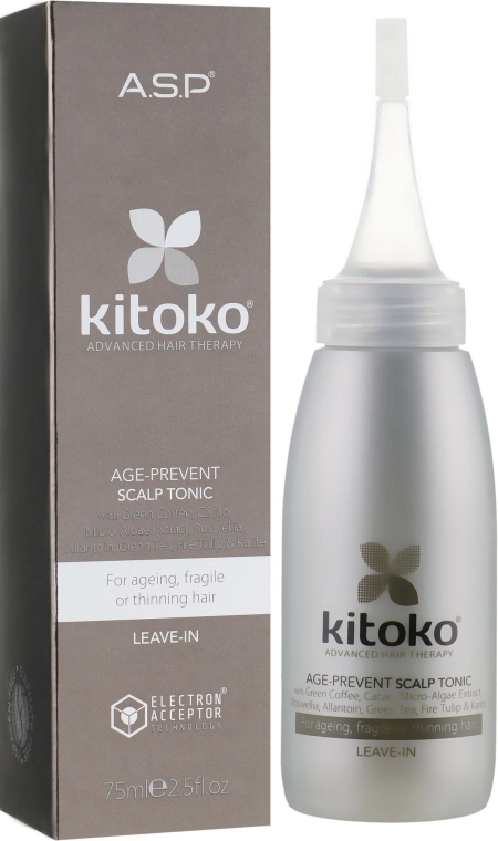 Affinage Антивіковий тонік для шкіри голови Kitoko Age Prevent Scalp Tonic - фото N1