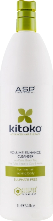 Affinage Шампунь для об'єму волосся Kitoko Volume Enhance Cleanser - фото N4