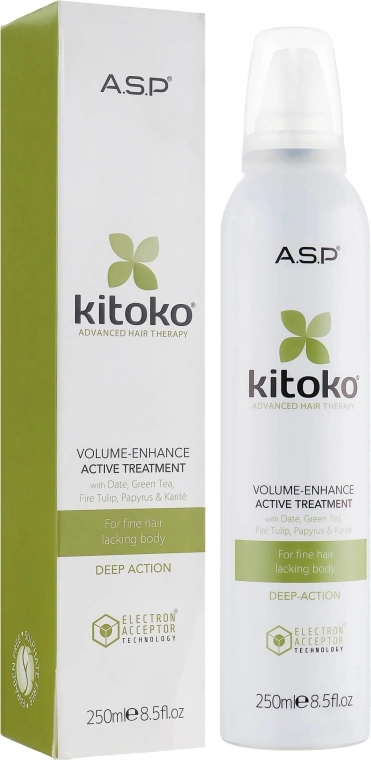 Affinage Мус для об'єму Kitoko Volume Enhance Active Treatment - фото N1