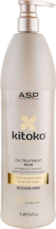 Affinage Бальзам на основі олій для волосся Kitoko Oil Treatment Balm - фото N2