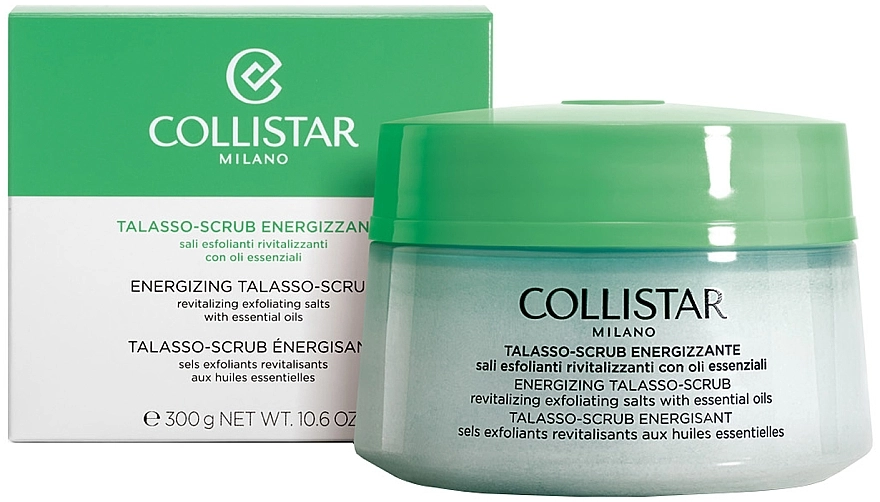 Collistar Сіль-скраб для тіла, з лікувальними оліями Speciale Corpo Perfetto Energizing Talasso-Scrub - фото N2