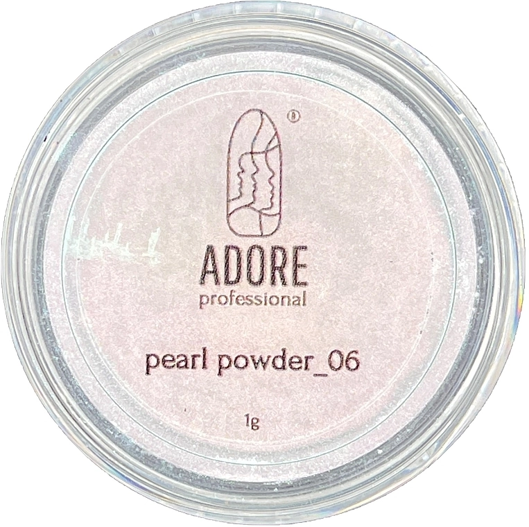 Adore Professional Перлинна пудра для нігтів Pearl Nail Powder - фото N1