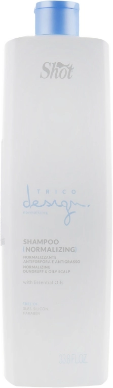 Shot Шампунь против перхоти для жирных волос Trico Design Hair Shampoo - фото N3