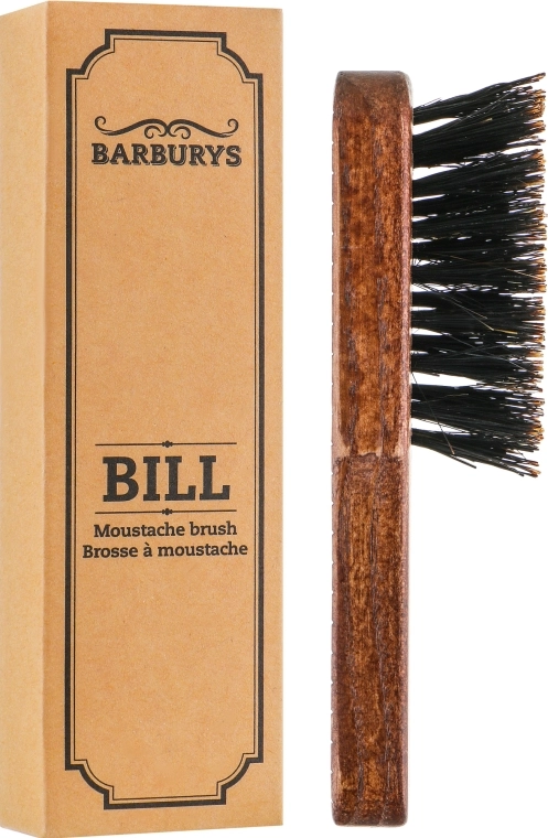 Barburys Гребінець для вусів Bill Moustache Brush - фото N1