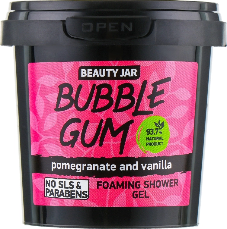 Beauty Jar Гель для душа "Bubble Gum" Foaming Shower Gel - фото N2
