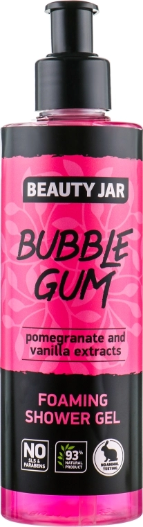 Beauty Jar Гель для душа "Bubble Gum" Foaming Shower Gel - фото N4