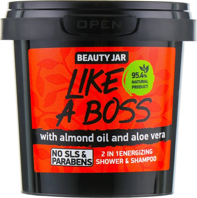 Beauty Jar Шампунь-гель для душа "Like A Boss" 2 in 1 Energizing Shower & Shampoo - фото N1