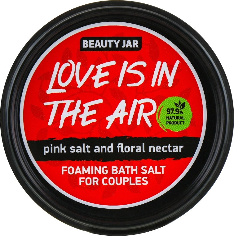 Beauty Jar Сіль для ванн "Love Is In The Air" Foaming Bath Salt For Couples - фото N1