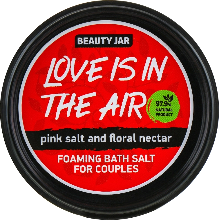 Beauty Jar Соль для ванн "Love Is In The Air" Foaming Bath Salt For Couples - фото N1