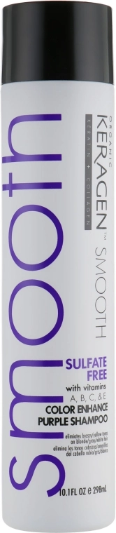 Organic Keragen Шампунь для светлых и окрашенных волос Color Enhance Purple Shampoo - фото N1
