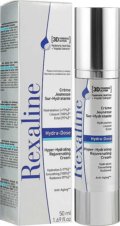 Rexaline Крем для лица для интенсивного увлажнения Hydra 3D Hydra-Dose Cream - фото N2