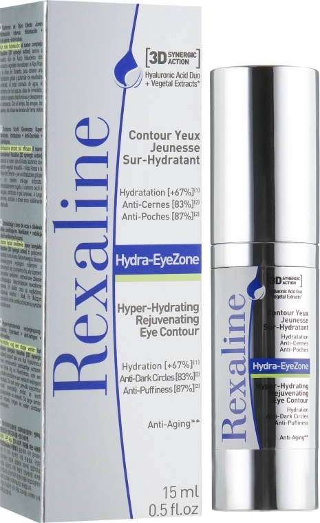 Rexaline Суперзволожувальний крем для шкіри навколо очей Hydra 3D Hydra-Eye Zone Cream - фото N1