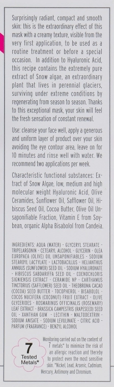 L’Erbolario Маска з гіалуроновою кислотою для обличчя Acido Ialuronico Maschera Viso a Tripla Azione - фото N3