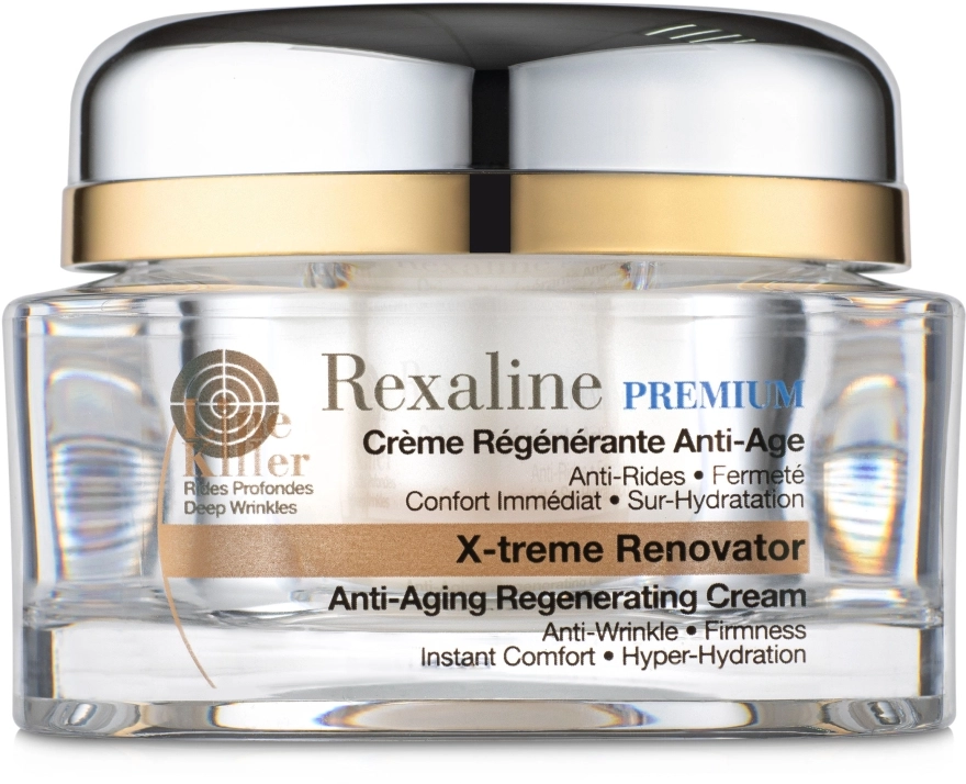 Rexaline Антивіковий відновлювальний крем Line Killer X-Treme Renovator Cream - фото N2