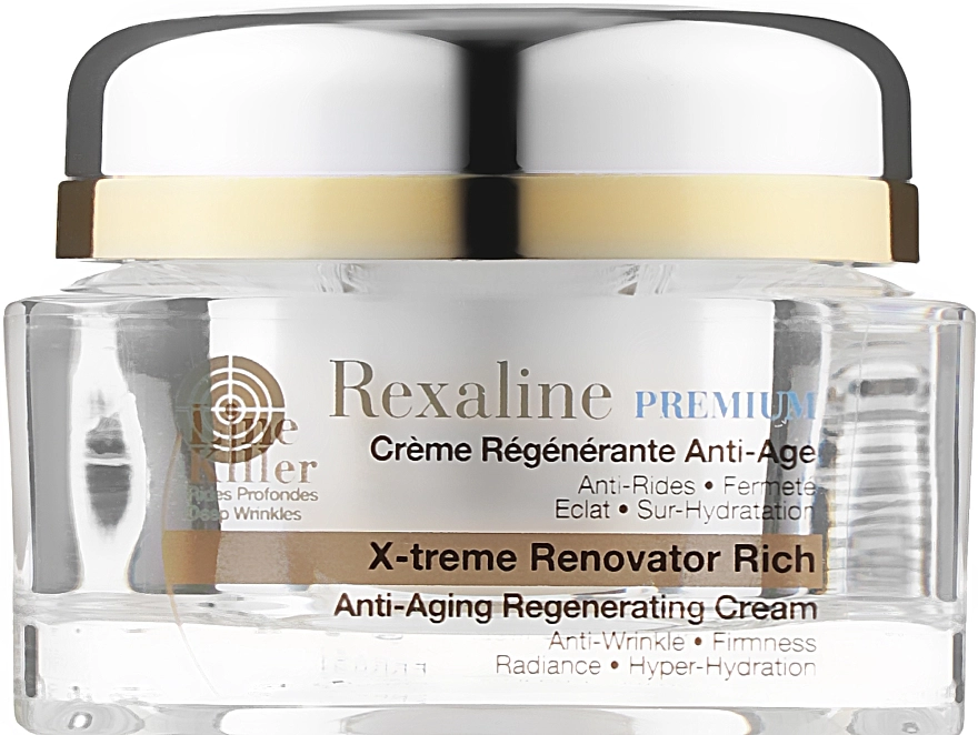Rexaline Антивіковий відновлювальний крем для дуже сухої шкіри Line Killer X-Treme Renovator Rich Cream - фото N1