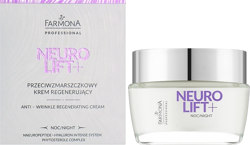 Farmona Professional Регенеруючий нічний крем Farmona Neuro Lift+ Anti-Wrinkle Regenerating Night Cream - фото N2