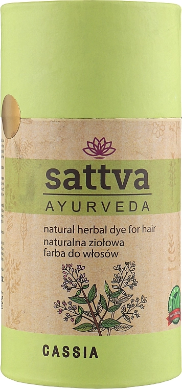 Sattva Фарба для волосся Ayurveda Natural Herbal Hair Dye - фото N1