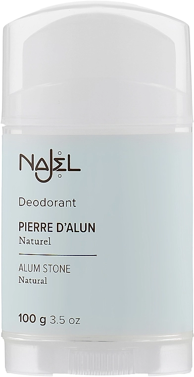 Najel Натуральний дезодорант Alum Stone Deodorant in Block - фото N1
