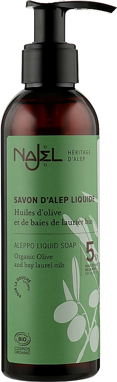 Najel Рідке алеппське мило Aleppo Liquid Soap - фото N1