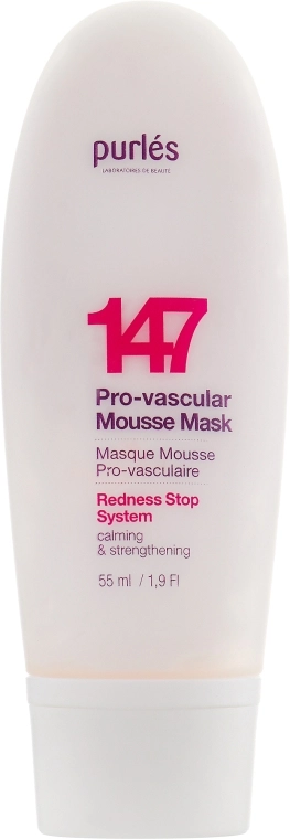 Purles Pro-сосудистая маска-мусс Redness Stop System Pro-Vascular Mousse Mask 147 - фото N5