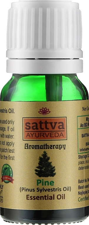 Sattva Эфирное масло "Сосна" Ayurveda Pine Essential Oil - фото N1