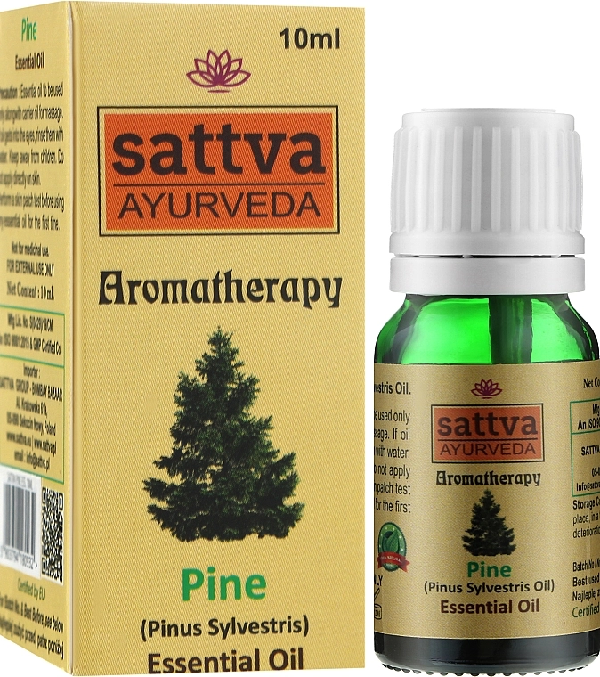 Sattva Ефірна олія "Сосна" Ayurveda Pine Essential Oil - фото N2