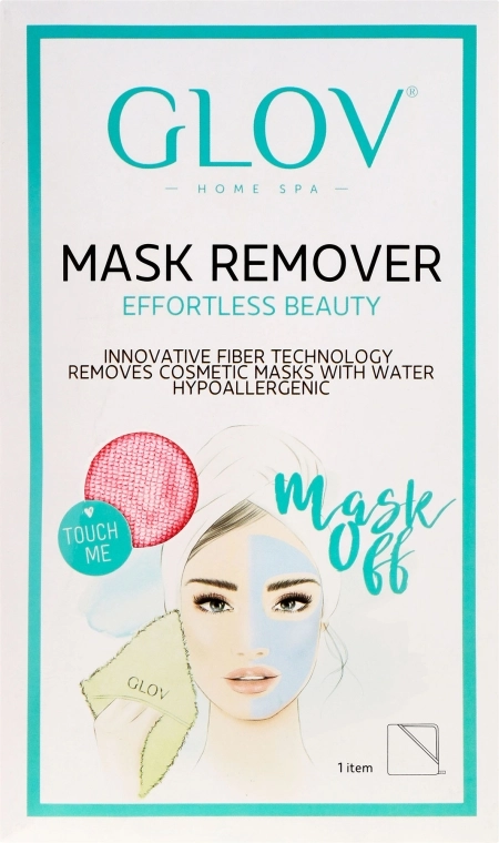 Glov Перчатка для снятия маски, розовая Mask Remover - фото N1