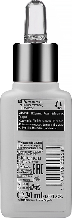 Bielenda Professional Сироватка для обличчя з гіалуроновою кислотою Program Face Serum With Hyaluronic Acid - фото N2