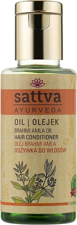 Sattva Масло для волос Brahmi Amla Hair Oil - фото N1