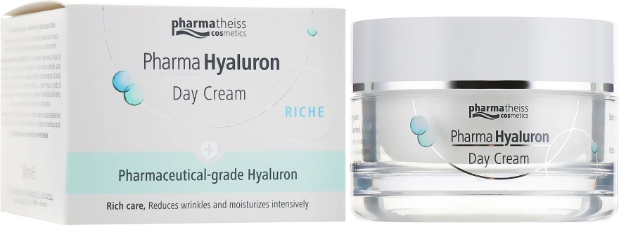 Pharma Hyaluron (Hyaluron) Крем дневной для лица Pharma Hyaluron Day Cream Riche - фото N3