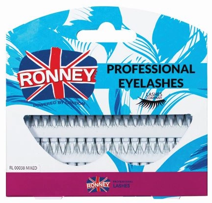 Ronney Professional Eyelashes 00038 Набір пучкових вій - фото N1
