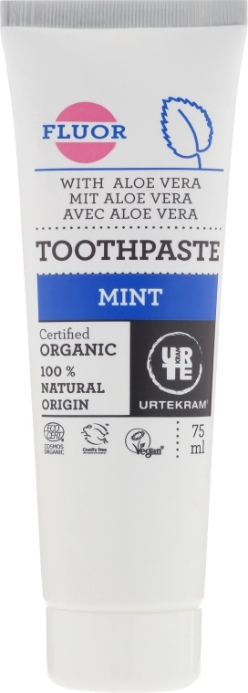 Urtekram Зубна паста "М'ята" Mint Toothpaste - фото N1