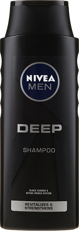 Nivea Відновлюючий шампунь для чоловіків MEN Deep Revitalizing Shampoo - фото N1