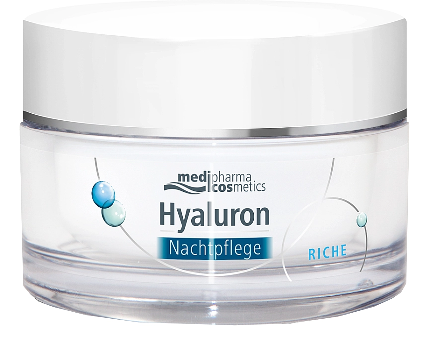 Pharma Hyaluron (Hyaluron) Крем ночной для лица Pharma Hyaluron Nigth Cream Riche - фото N1