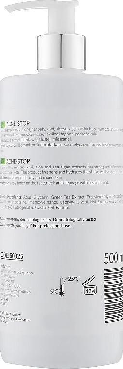 APIS Professional Тоник с экстрактами зеленого чая для лица Cleansing Antibacterial Tonic - фото N2