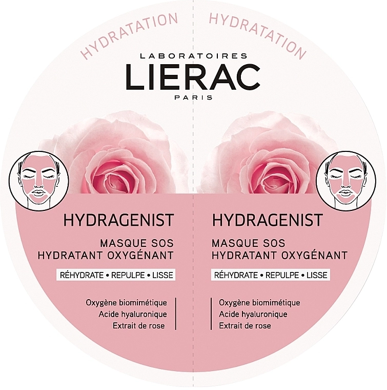 Lierac Освежающая маска для лица Hydragenist Moisturizing Rescue Mask - фото N3