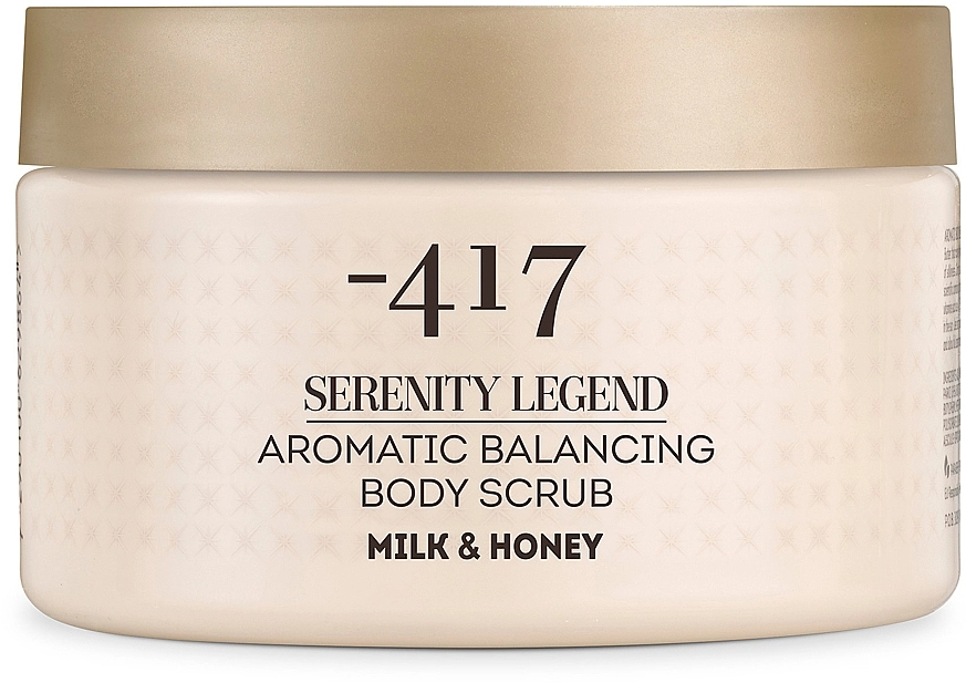 -417 Пилинг ароматический для тела "Молоко и мед" Serenity Legend Aromatic Body Peeling Milk & Honey - фото N1