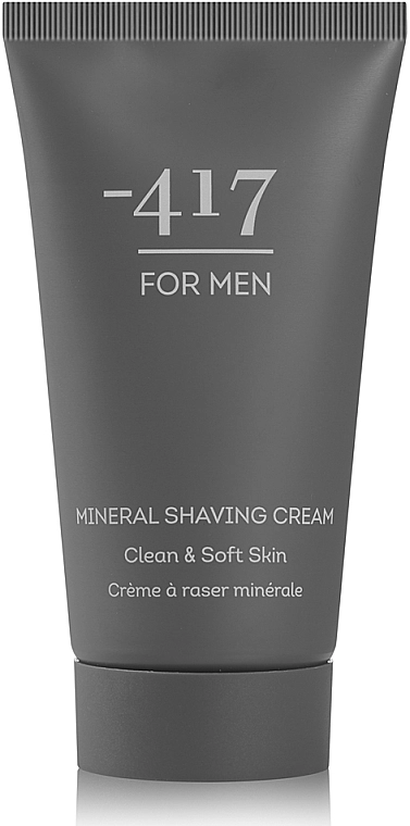 -417 Крем для бритья минеральный для мужчин Men's Collection Mineral Shaving Cream - фото N1