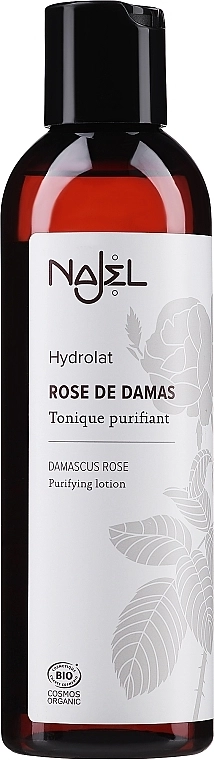 Najel Очищающая розовая вода Organic Damascus Rose Water - фото N1