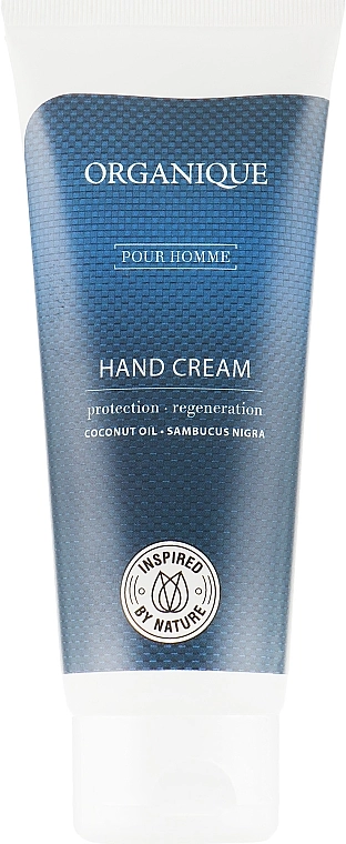 Organique Відновлювальний захисний крем для рук для чоловіків Pour Homme Hand Cream - фото N1