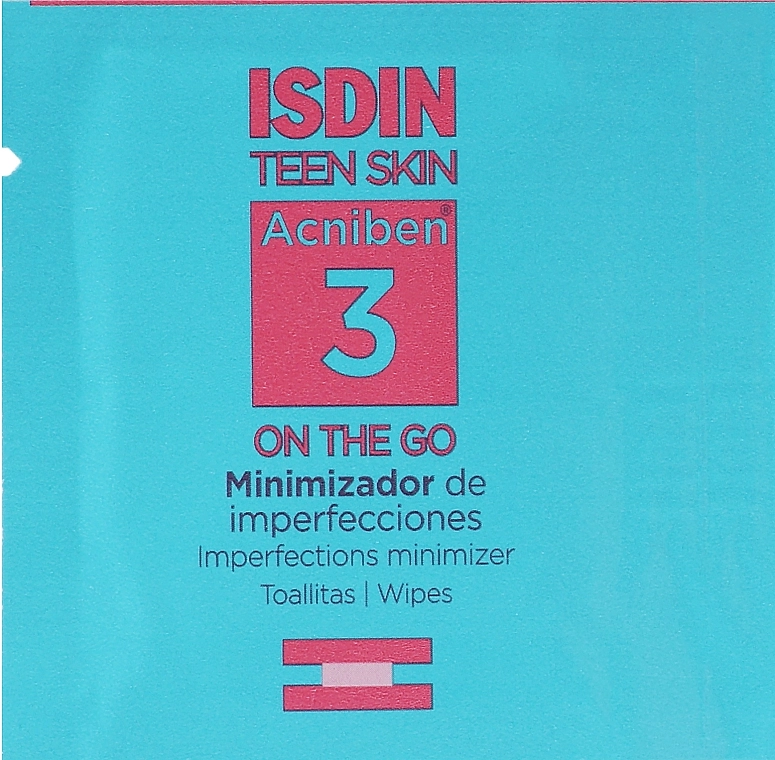 Isdin Очищающие салфетки для лица Teen Skin Acniben - фото N1